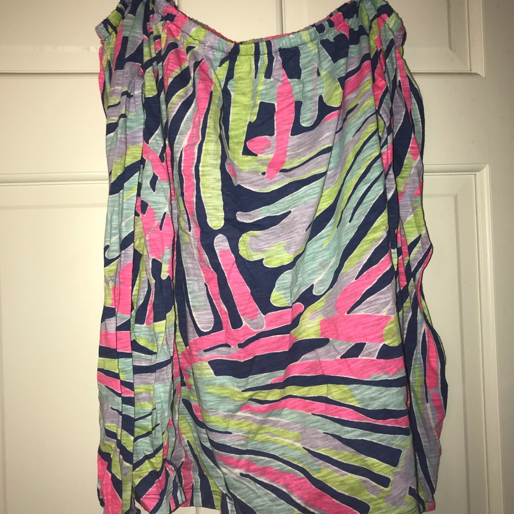 Off the shoulder lily Pulitzer top